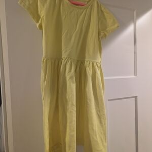 Primary Perfect Pocket Dress, yellow, Size 10
